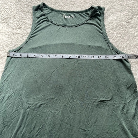 Zyia finesse athletic tank top in Olive Green Size Medium - Picture 12 of 14